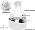 Electric Scalp Massager with 4 Tissue Kneading Nodes – Waterproof Handheld Head & Full Body Massager for Stress Relief